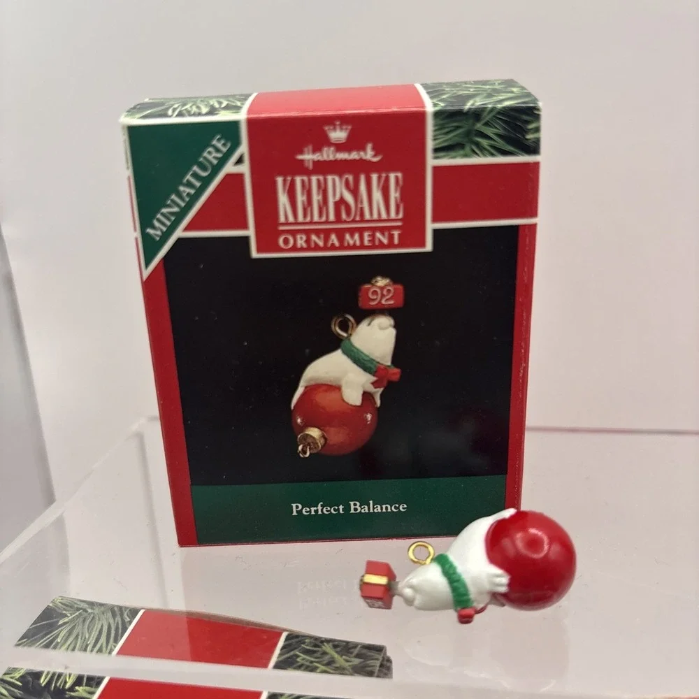 Vtg~Lot of 10~Hallmark Ornaments~Miniture Collection